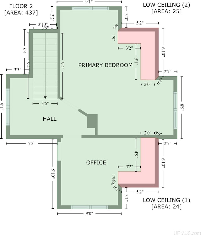 18020 Lake Rd, Pelkie, MI 49958 - room layout