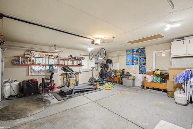 11770 Lennry Rd, Shelby Twp, MI 48315 - garage with a garage door opener