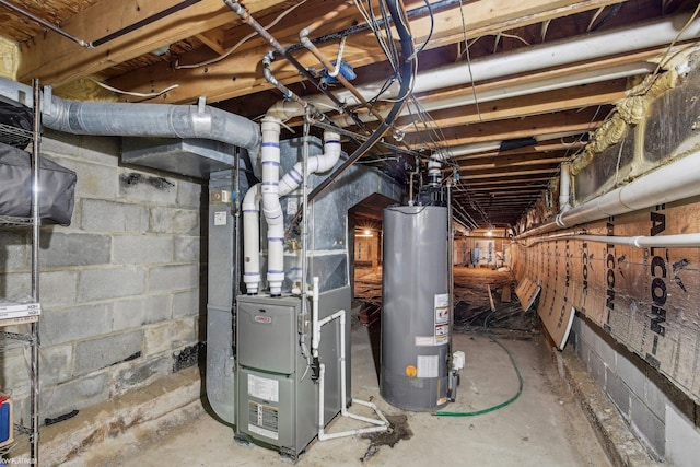 11770 Lennry Rd, Shelby Twp, MI 48315 - utilities with water heater and heating unit