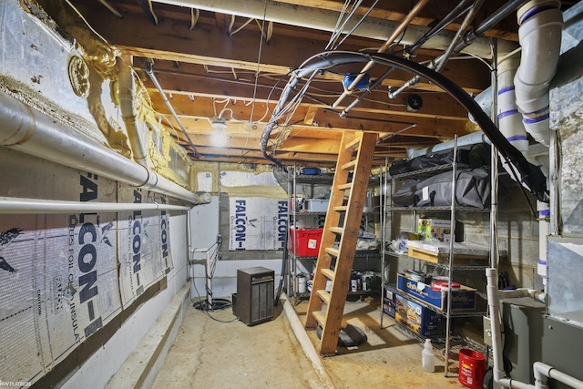 11770 Lennry Rd, Shelby Twp, MI 48315 - view of unfinished below grade area