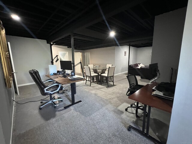 53641 Buckingham Ln, Shelby Twp, MI 48316 - office area with baseboards