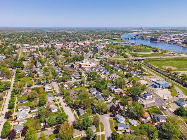 402 E Fisher St, Bay City, MI 48706 - view of property location featuring a nearby body of water and a notable bridge