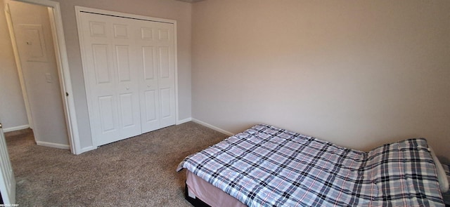 38770 Lanse Creuse St, Harrison Twp, MI 48045 - carpeted bedroom featuring a closet and baseboards