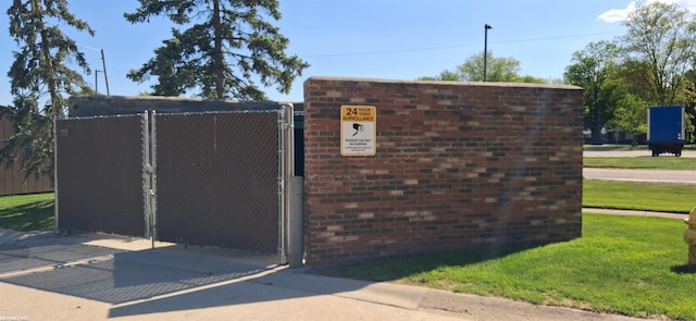 38770 Lanse Creuse St, Harrison Twp, MI 48045 - view of gate