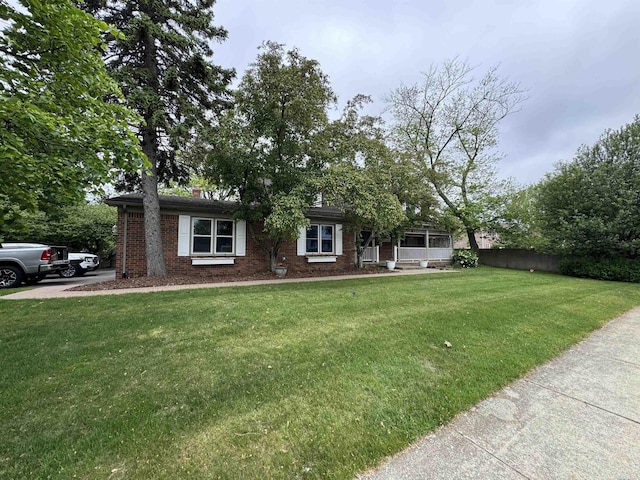 4283 Snoal Ln, Shelby Twp, MI 48316 - view of front facade featuring brick siding