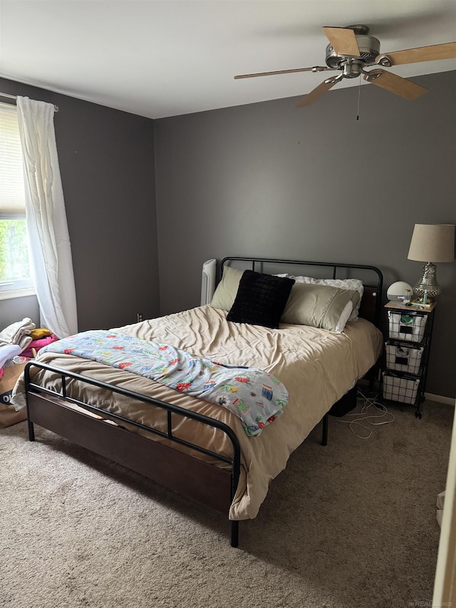 4283 Snoal Ln, Shelby Twp, MI 48316 - carpeted bedroom featuring ceiling fan