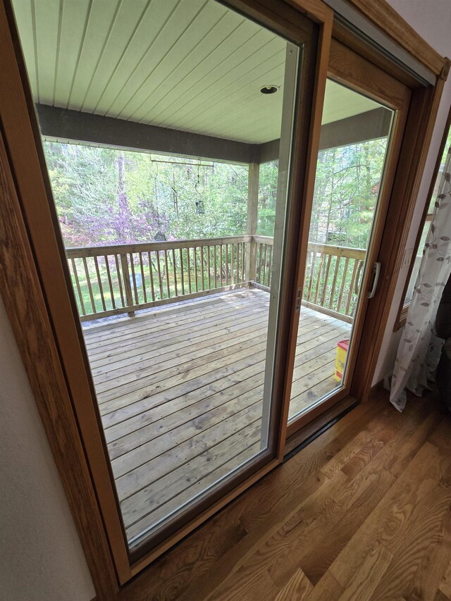 41 W River Dr, Gladwin, MI 48624 - view of deck