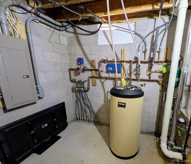 14 Arrowhead Dr, Marquette, MI 49855 - utilities featuring water heater and electric panel