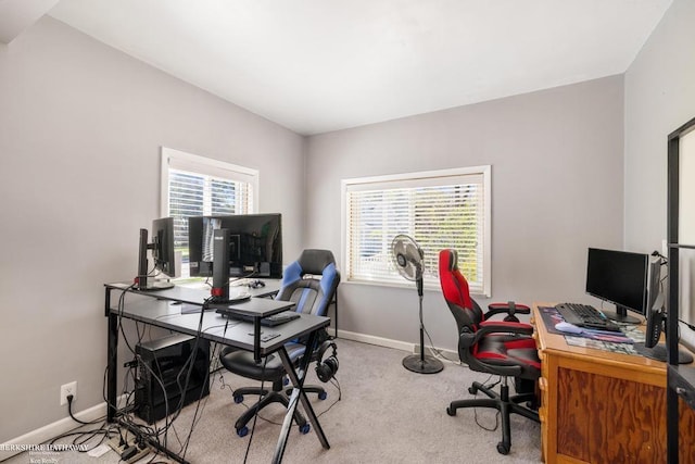 1131 Boyd St, Troy, MI 48083 - carpeted home office with baseboards