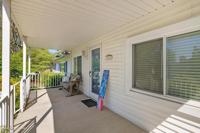 1131 Boyd St, Troy, MI 48083 - view of patio featuring covered porch