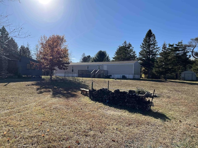 3065 S Curtisville Rd, South Branch, MI 48761 - view of grassy yard
