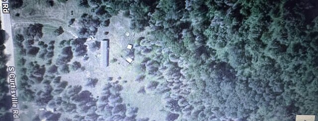 3065 S Curtisville Rd, South Branch, MI 48761 - aerial view of property and surrounding area
