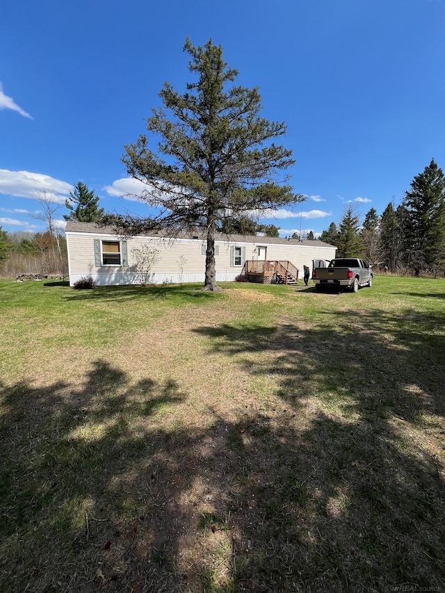 3065 S Curtisville Rd, South Branch, MI 48761 - view of grassy yard