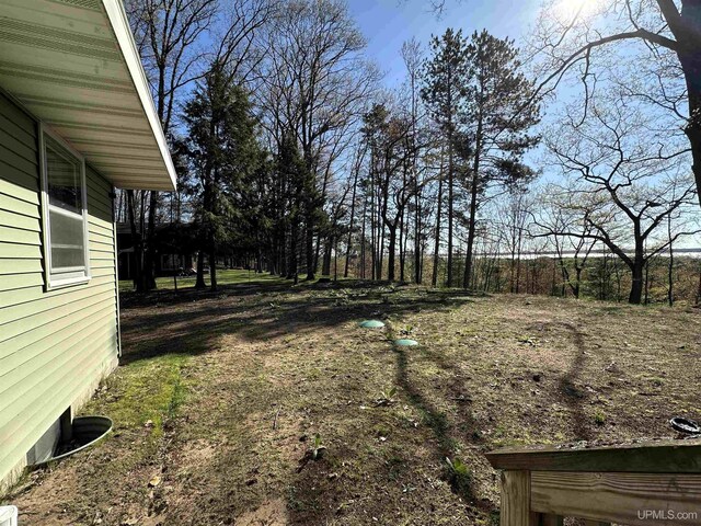 9014 Stagecoach Q.5 Ave, Gladstone, MI 49837 - view of yard