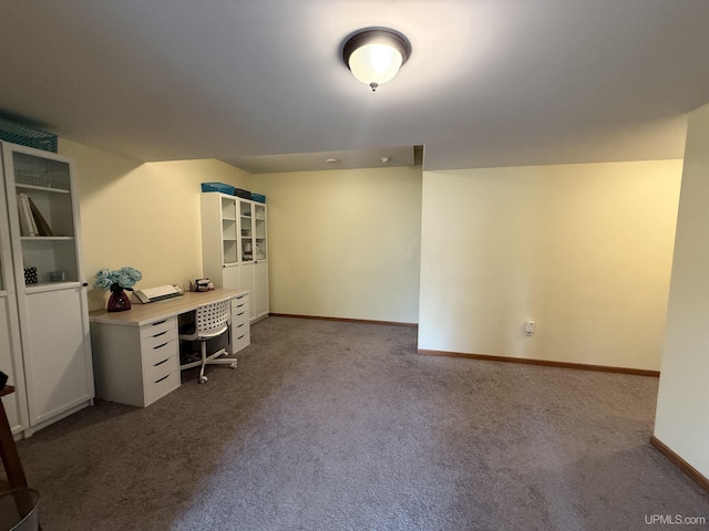 1300 W Sharon Ave, Houghton, MI 49931 - unfurnished office featuring dark carpet and baseboards