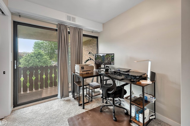 2102 Pauline Blvd Unit 304, Ann Arbor, MI 48103 - carpeted home office with baseboards