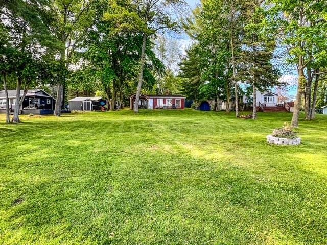 601 N Scott Dr, Farwell, MI 48622 - view of grassy yard