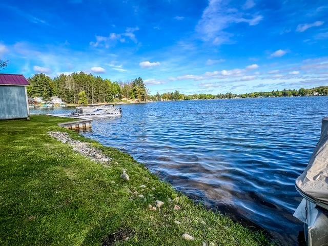 601 N Scott Dr, Farwell, MI 48622 - water view