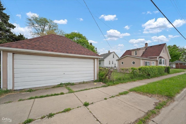 7003 Paige Ave, Warren, MI 48091 - view of detached garage
