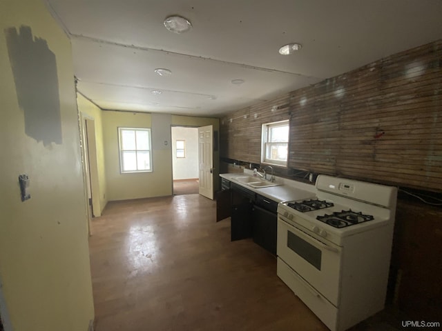 485 County Road Paj Rd, Ishpeming, MI 49849 - kitchen featuring gas range gas stove and a sink