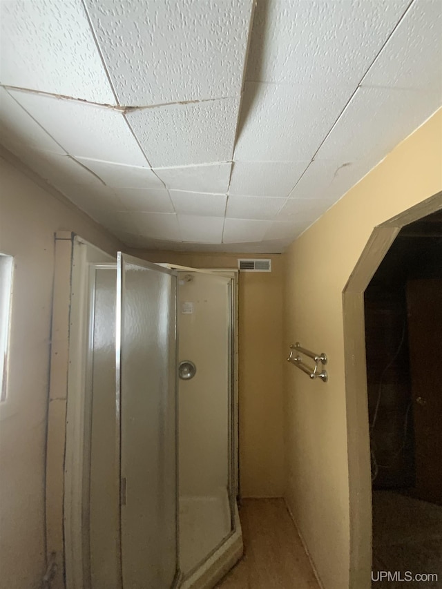 485 County Road Paj Rd, Ishpeming, MI 49849 - bathroom featuring a shower stall