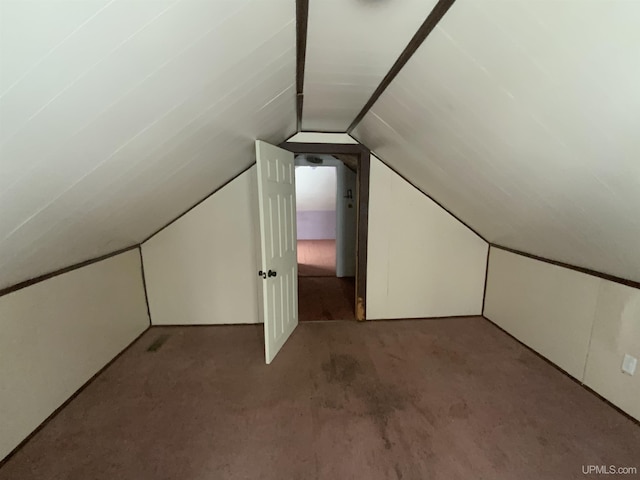485 County Road Paj Rd, Ishpeming, MI 49849 - additional living space featuring lofted ceiling and carpet flooring