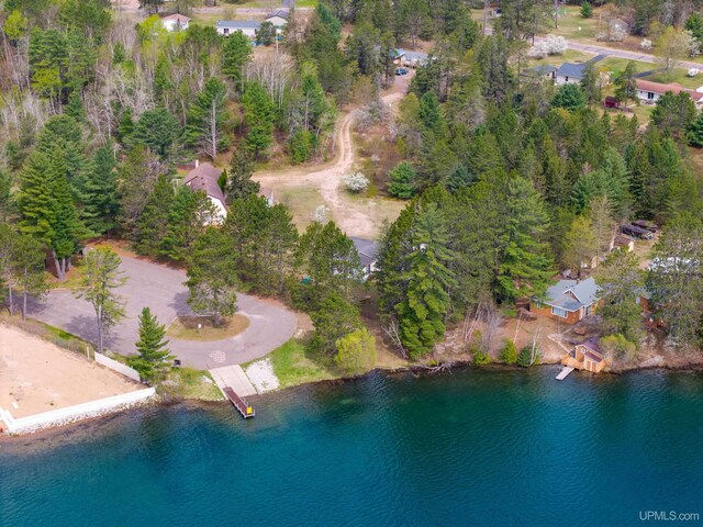 93 E Johnson Lake Rd, Gwinn, MI 49841 - view of property location featuring a nearby body of water