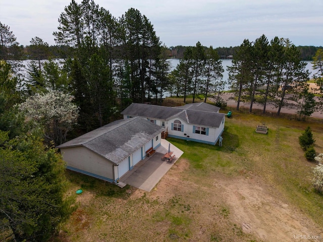 93 E Johnson Lake Rd, Gwinn, MI 49841 - view of subject property with a nearby body of water