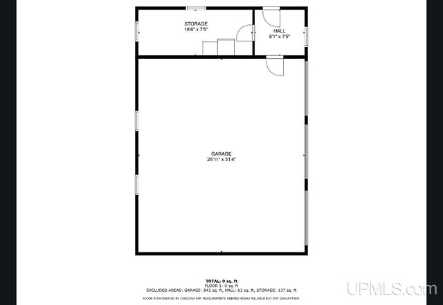 93 E Johnson Lake Rd, Gwinn, MI 49841 - floor plan / room layout