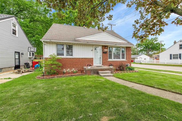 17941 Stephens Dr, Eastpointe, MI 48021 - bungalow with brick siding, board and batten siding, and roof with shingles