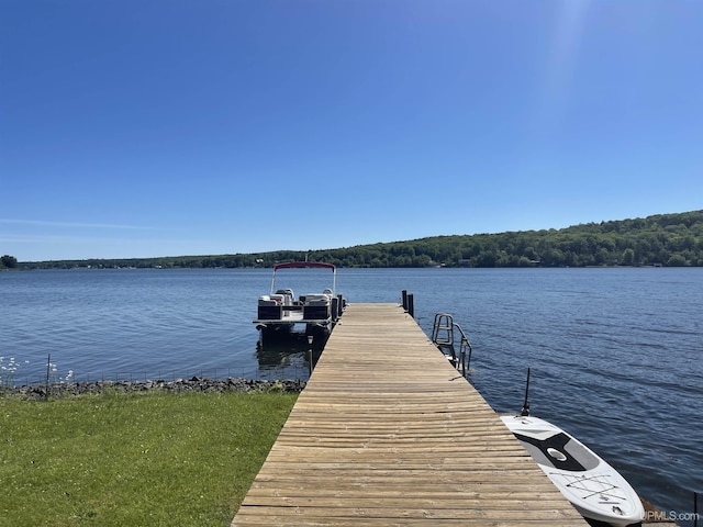 52170 Canal Rd, Houghton, MI 49931 - dock area featuring a water view