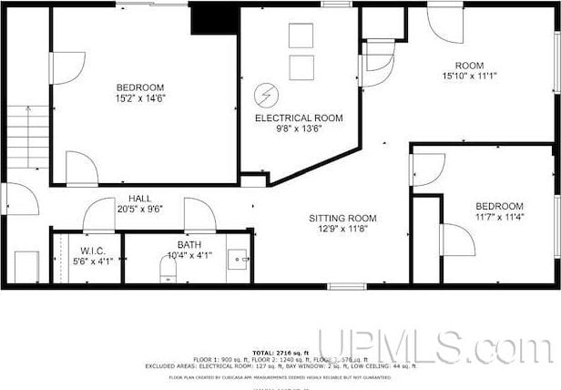 52170 Canal Rd, Houghton, MI 49931 - home floor plan