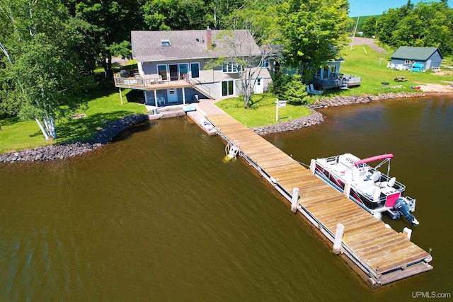 52170 Canal Rd, Houghton, MI 49931 - view of subject property featuring a nearby body of water