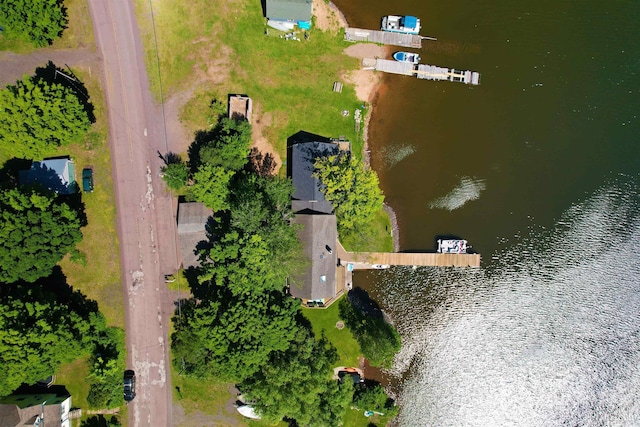 52170 Canal Rd, Houghton, MI 49931 - bird's eye view of a large body of water