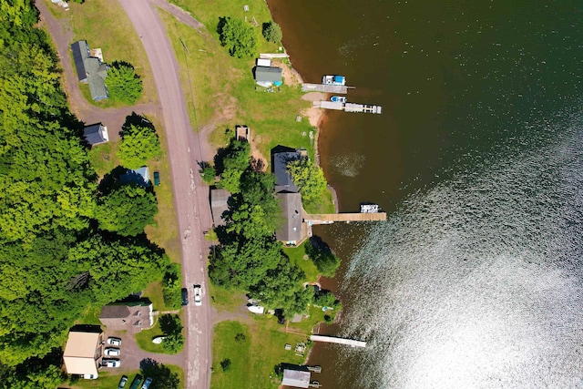 52170 Canal Rd, Houghton, MI 49931 - aerial view of a nearby body of water