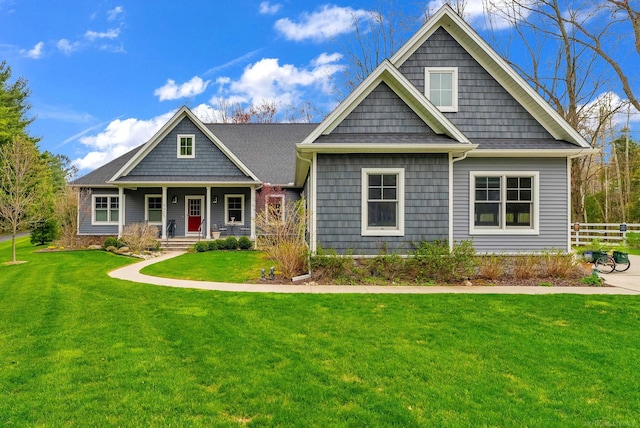 3905 Lakeshore Rd, Lexington, MI 48450 - craftsman-style house with covered porch