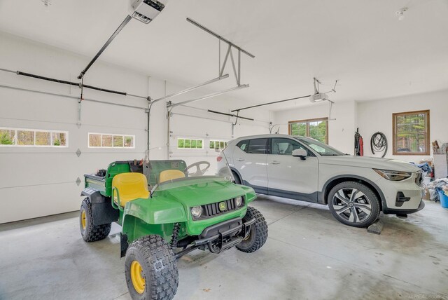 3905 Lakeshore Rd, Lexington, MI 48450 - garage featuring a garage door opener