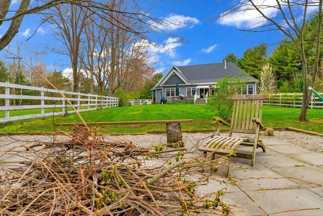 3905 Lakeshore Rd, Lexington, MI 48450 - view of yard featuring a patio area