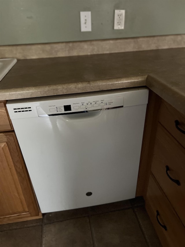 1106 Marsac St, Bay City, MI 48708 - kitchen view of white dishwasher