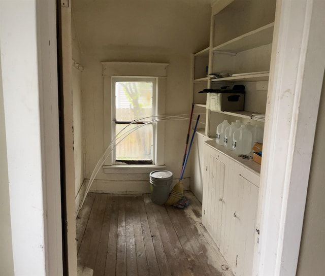 1106 Marsac St, Bay City, MI 48708 - bathroom featuring wood-type flooring