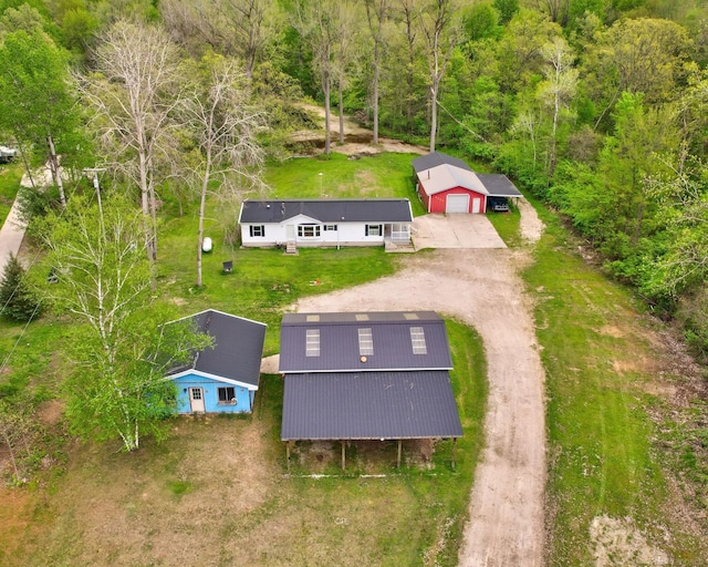 3909 Higgins Rd, Vassar, MI 48768 - view of subject property with a forest