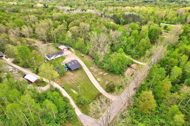 3909 Higgins Rd, Vassar, MI 48768 - aerial view of a forest