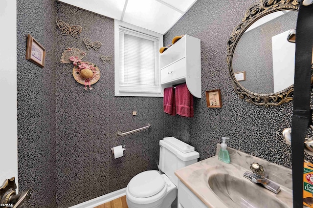 37601 Dartmouth Dr, Sterling Heights, MI 48310 - bathroom with toilet and vanity