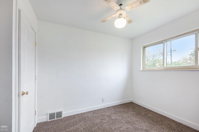 21036 Suffolk St, Clinton Township, MI 48035 - unfurnished room featuring carpet floors, baseboards, and ceiling fan