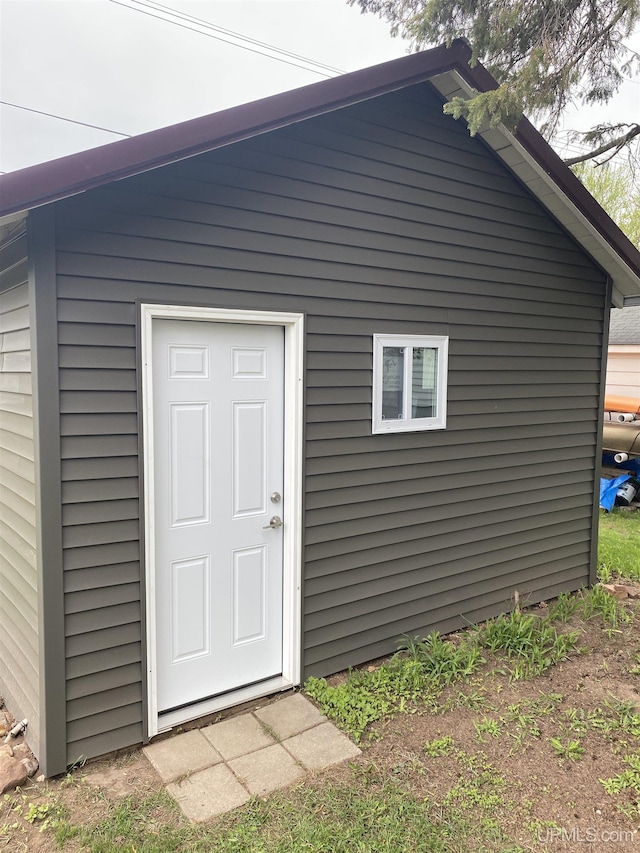 317 Lane Ave, Iron Mountain, MI 49802 - view of shed