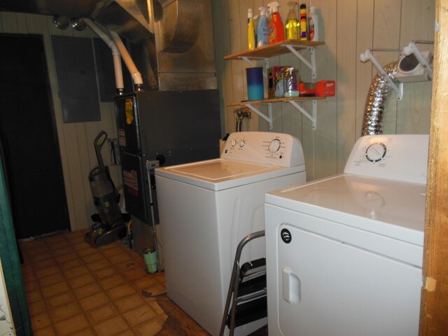 5871 Edith Schneider Rd, Harrison, MI 48625 - laundry room with washer and dryer