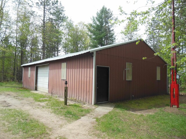 5871 Edith Schneider Rd, Harrison, MI 48625 - view of outbuilding with driveway