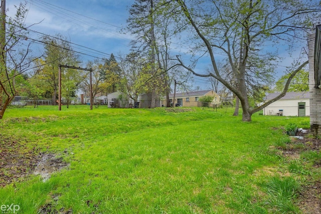 3168 Herbell Dr, Waterford, MI 48328 - view of yard