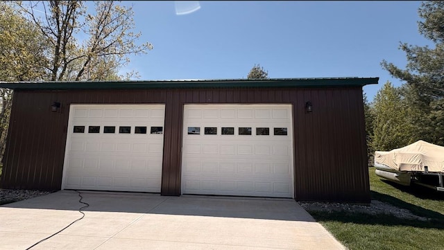 7741 White Birch St, Farwell, MI 48622 - view of detached garage