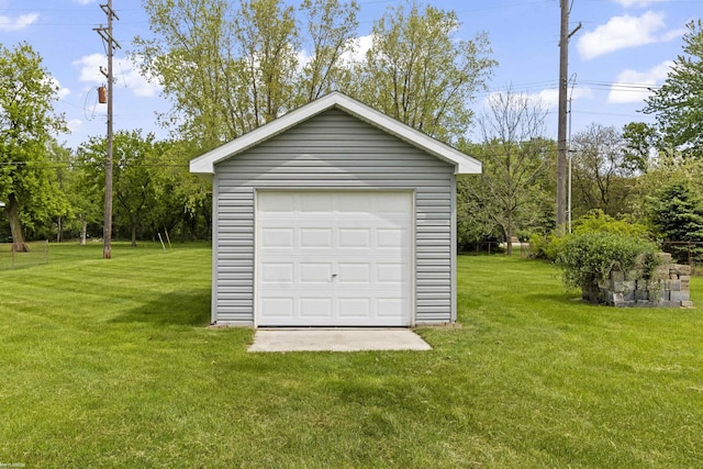 3710 N River Rd, Fort Gratiot, MI 48059 - view of detached garage
